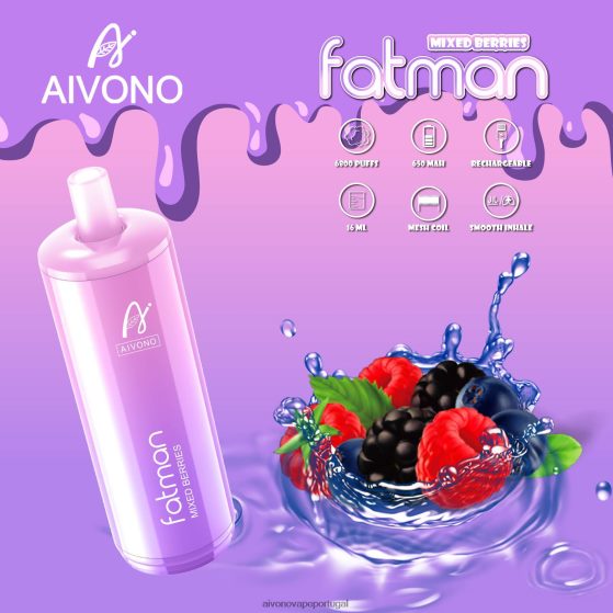 frutas misturadas Aivono FATMAN 6800 280DJX27 | Aivono Portugal